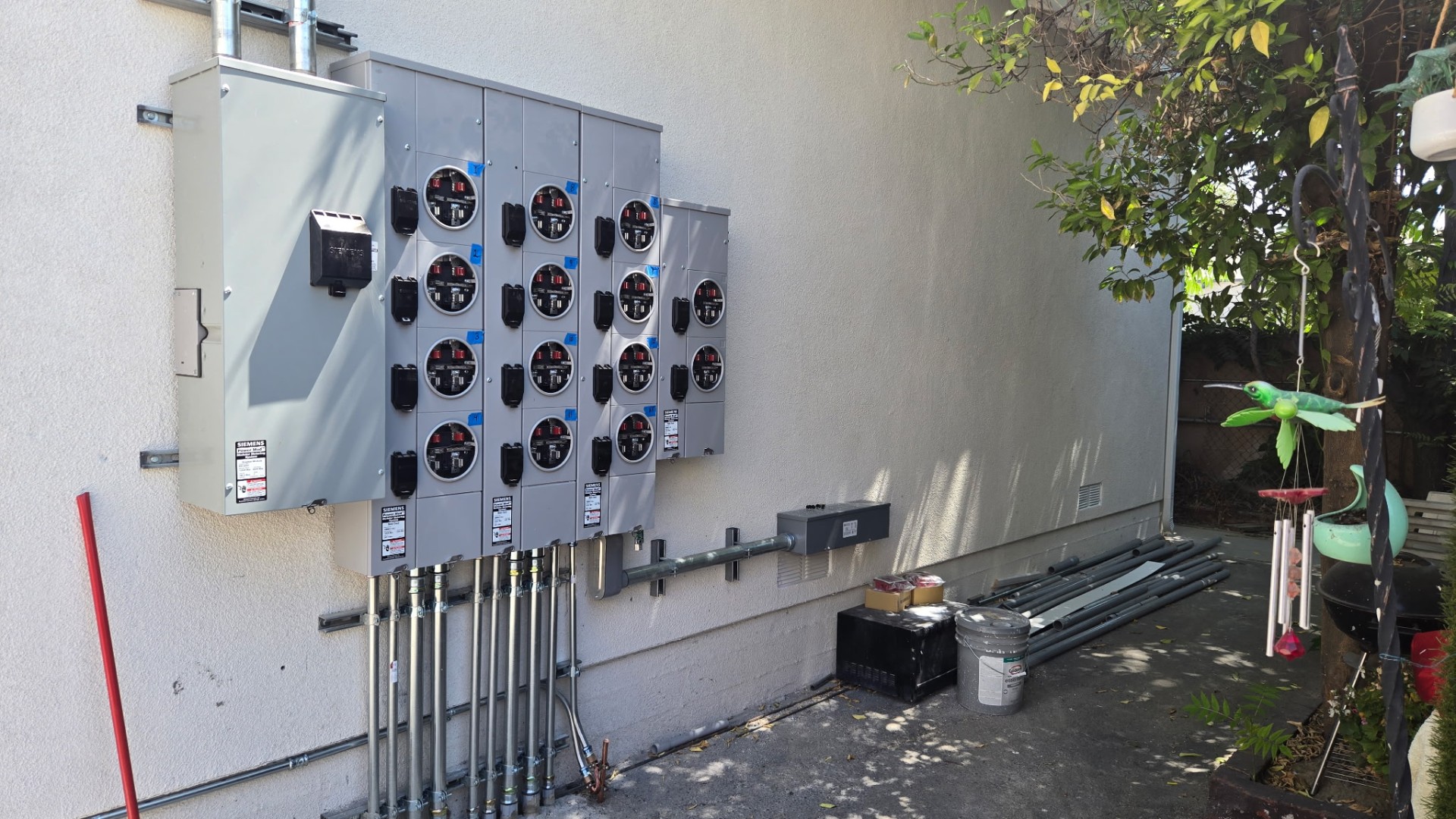 Meter Bank Example Jespin Electrical Services | Professional Electricians in California